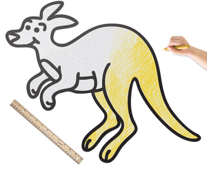 Kangaroo | Color n’ Erase | Play & Décor