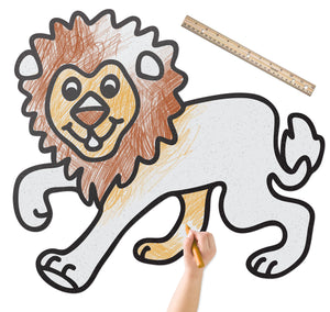 Lion | Color n’ Erase | Play & Décor
