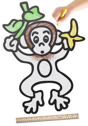 Banana Monkey | Color n’ Erase | Play & Décor