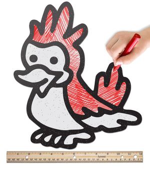 Cardinal Bird | Color n’ Erase | Play & Décor