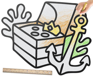 Treasure Chest | Color n’ Erase | Play & Décor