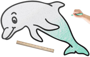 Jumping Dolphin | Color n’ Erase | Play & Décor