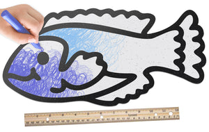 Guppy Fish | Color n’ Erase | Play & Décor