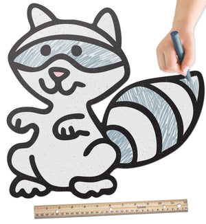 Raccoon | Color n’ Erase | Play & Décor
