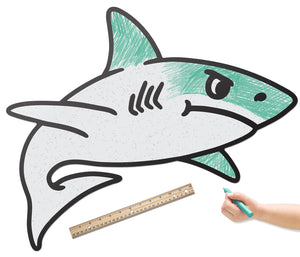 Great White Shark | Color n’ Erase | Play & Décor