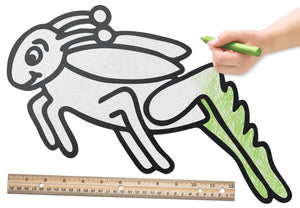 Jumping Grasshopper | Color n’ Erase | Play & Décor