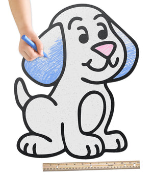 Sitting Puppy Dog | Color n’ Erase | Play & Décor