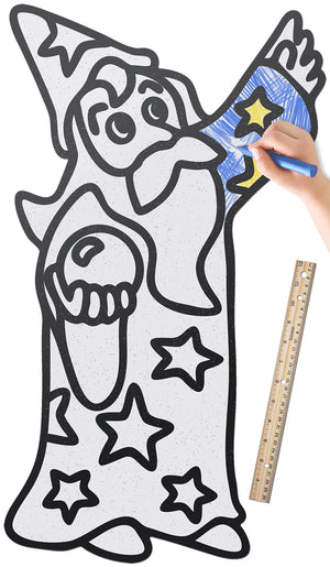 Magical Wizard | Color n’ Erase | Play & Décor