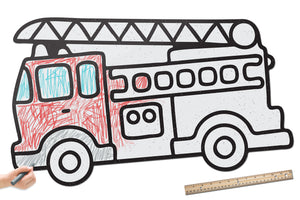 Firetruck | Wall Art for Creative Kids