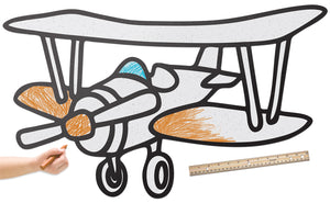 Biplane | Wall Art for Creative Kids
