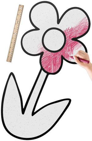 Big Garden Flower | Color n’ Erase | Play & Décor