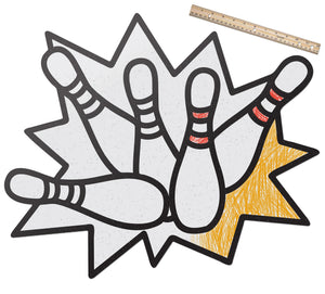 Strike Bowling Pins | Color n’ Erase | Play & Décor