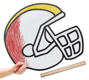 Football Helmet | Color n’ Erase | Play & Décor