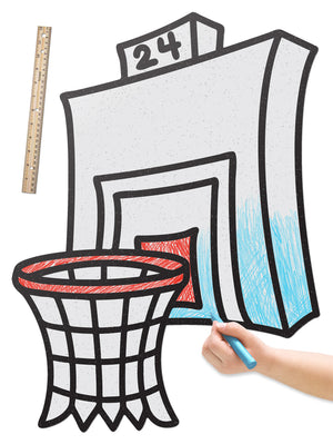 Basketball Hoop | Color n’ Erase | Play & Décor