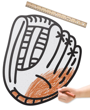 Baseball Glove | Color n’ Erase | Play & Décor