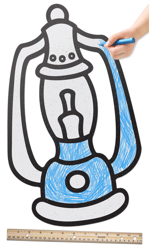 Camping Lantern | Color n’ Erase | Play & Décor