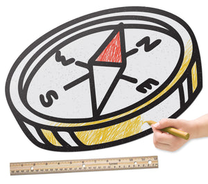 Compass | Color n’ Erase | Play & Décor