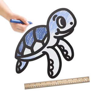 Baby Sea Turtle | Color n’ Erase | Play & Décor