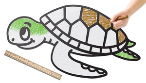 Beach Sea Turtle | Color n’ Erase | Play & Décor