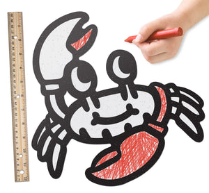 Ocean Crab | Color n’ Erase | Play & Décor