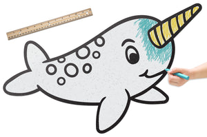 Narwhal | Color n’ Erase | Play & Décor