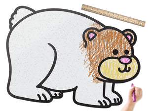 Honey Bear | Color n’ Erase | Play & Décor