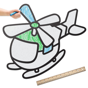 Helicopter | Color n’ Erase | Play & Décor