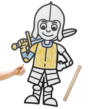 Adventure Knight | Color n’ Erase | Play & Décor