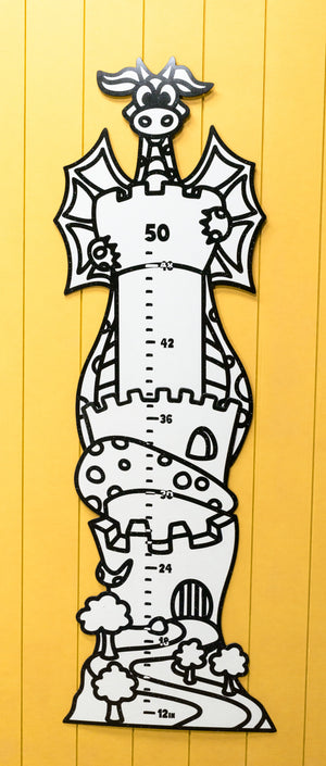 Dragon Growth Chart | Color n’ Erase | Play & Décor