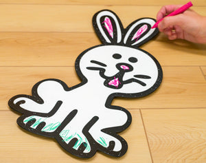 Bunny Rabbit | Color n’ Erase | Play & Décor