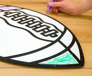 Football | Color n’ Erase | Play & Décor