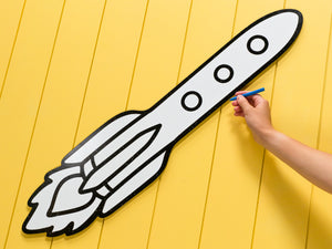 Launching Rocket | Color n’ Erase | Play & Décor