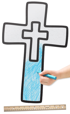 Nested Cross | Color n’ Erase | Play & Décor