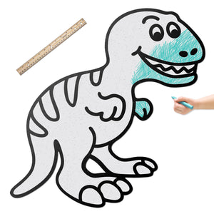 T-Rex Dinosaur | Color n’ Erase | Play & Décor