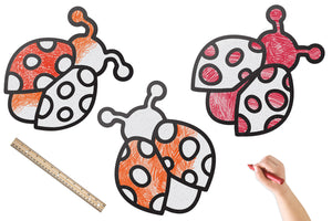 Ladybug Set | Wall Art for Creative Kids