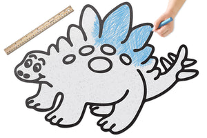Stegosaurus Dinosaur | Color n’ Erase | Play & Décor