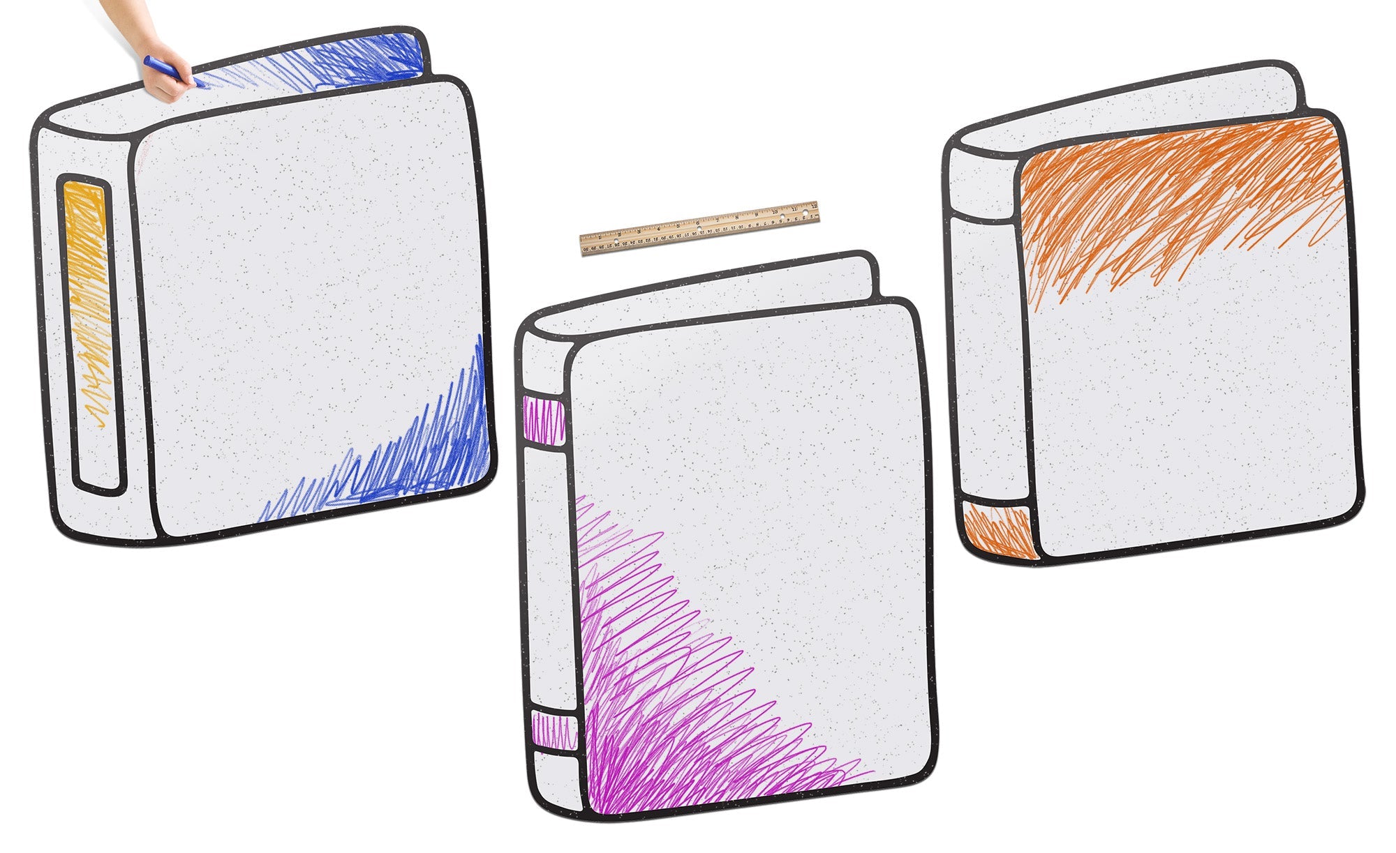 Large Book Set | Wall Art for Creative Kids