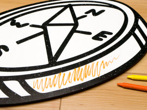 Compass | Color n’ Erase | Play & Décor