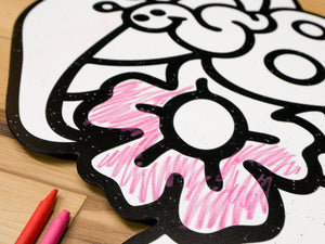 Forest Mushrooms | Color n’ Erase | Play & Décor