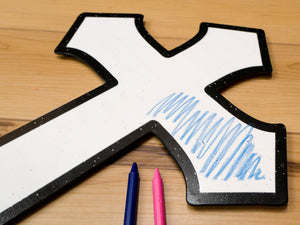 Gothic Cross | Color n’ Erase | Play & Décor