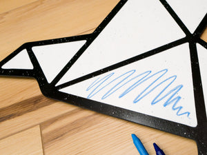 Polygon Dove | Color n’ Erase | Play & Décor