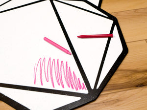 Polygon Tree | Color n’ Erase | Play & Décor