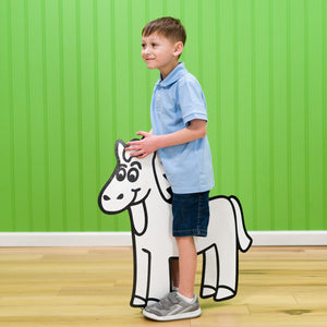 Riding Horse | Color n’ Erase | Play & Décor