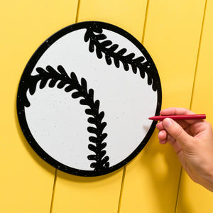Baseball | Color n’ Erase | Play & Décor