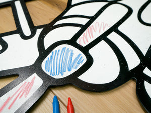 Biplane | Wall Art for Creative Kids