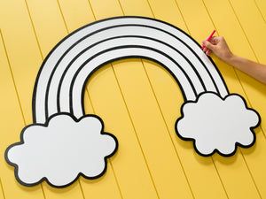 Colorful Rainbow | Color n’ Erase | Play & Décor