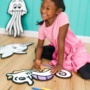 Seahorse | Color n’ Erase | Play & Décor