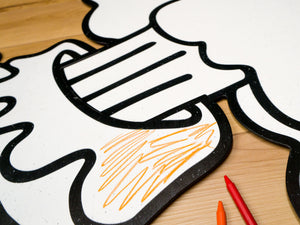 Erupting Volcano | Color n’ Erase | Play & Décor