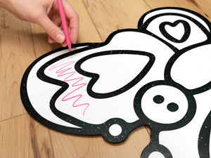 Heart Butterfly | Color n’ Erase | Play & Décor