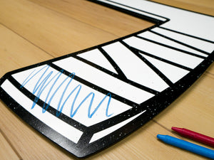 Hockey Sticks | Color n’ Erase | Play & Décor